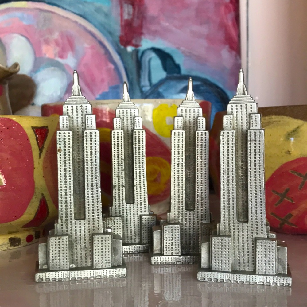 Miniature Empire State Buildings ~ NYC Kitch